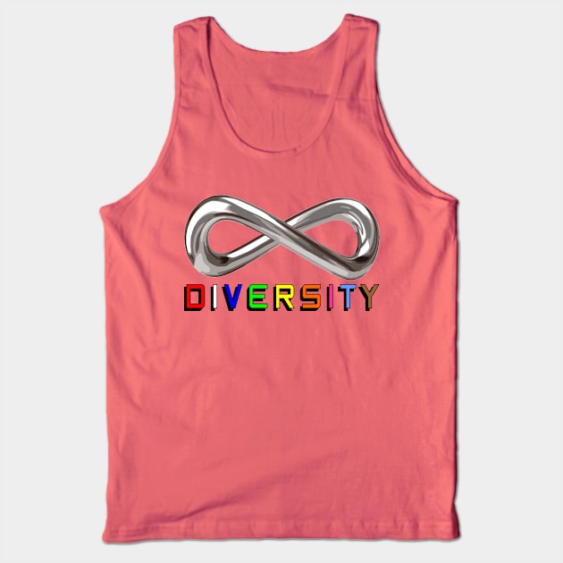 Infinite Diversity Tank Top by Cavalrysword